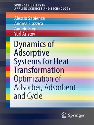 cover image of Dynamics of Adsorptive Systems for Heat Transformation